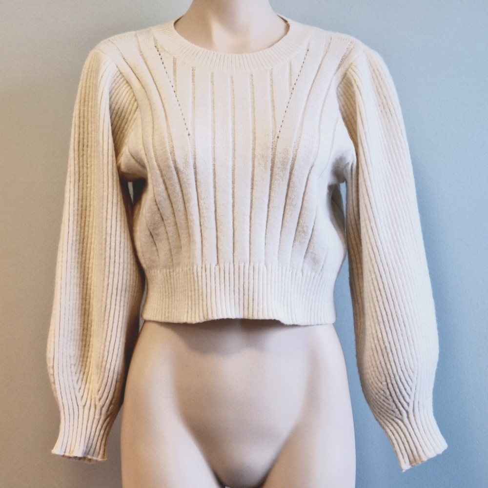 4️⃣/$2️⃣9️⃣ Dreamers Cream Knit Sweater